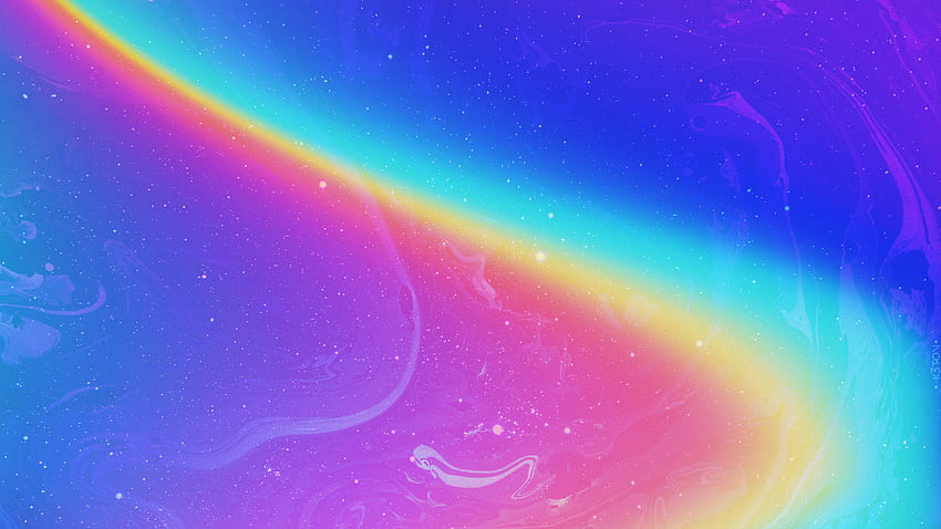 Colors, floating & transparent surface, gradient HD wallpaper