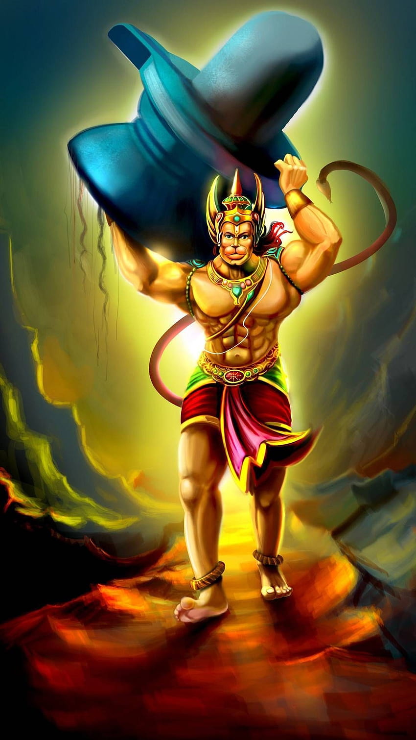 Loja de iPhone do Senhor Hanuman. Senhor, hindu Papel de parede de celular HD