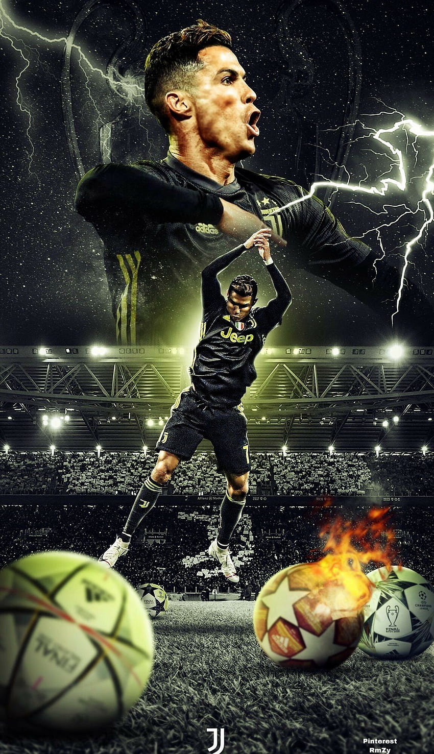 Gol & keterampilan Cristiano Ronaldo yang mengejutkan seluruh dunia wallpaper ponsel HD