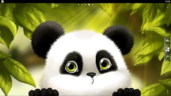 animated moving panda