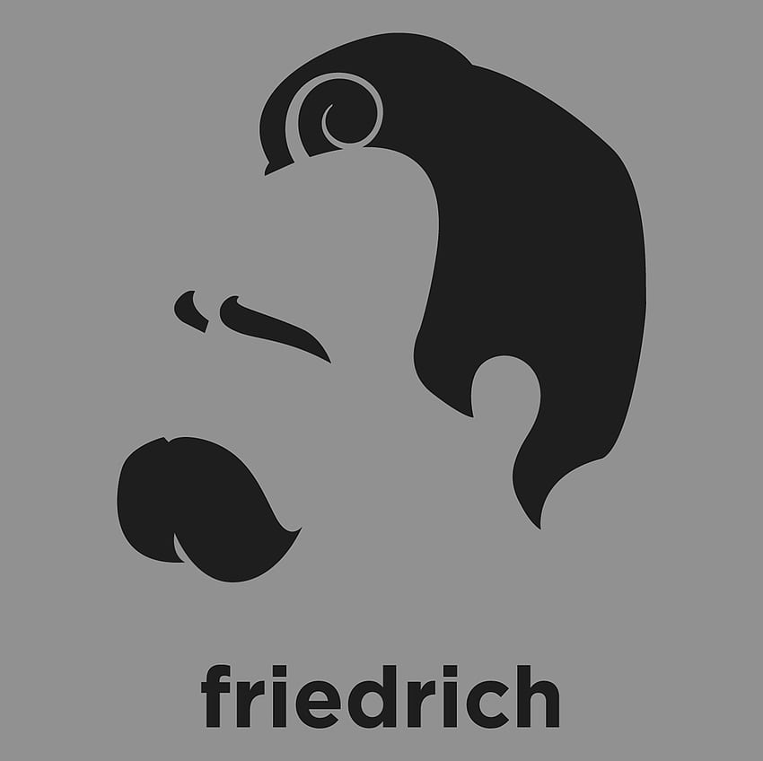 Camisa Friedrich Nietzsche da Hirsute History papel de parede HD