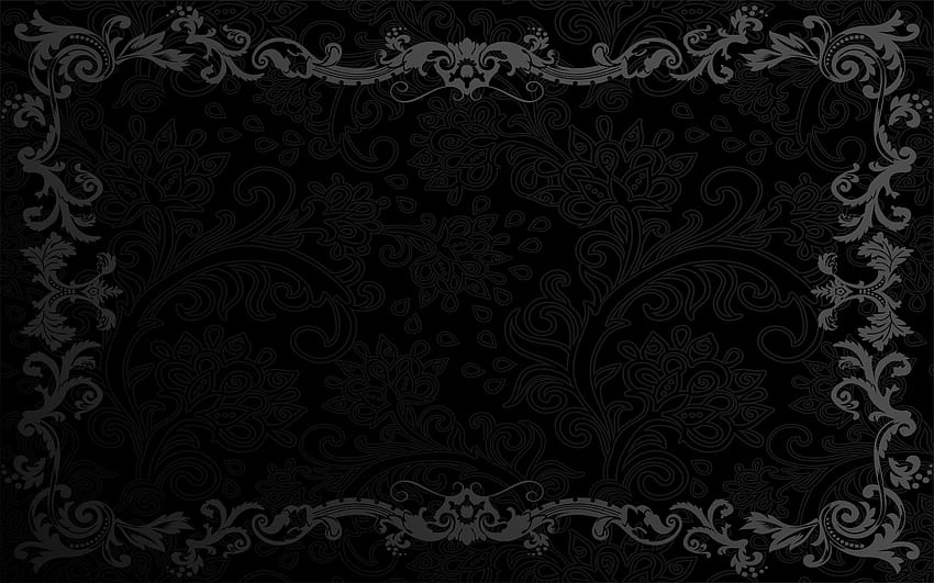 Bianco Lovewhite Love Black Bandana elegante e nera Sfondo HD