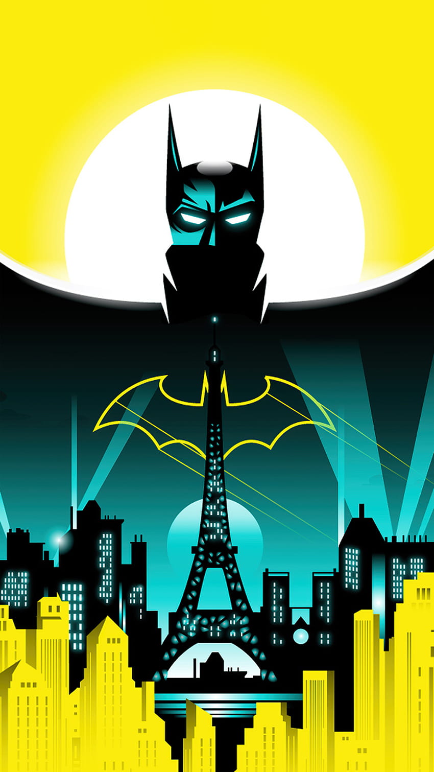 Batman und Gotham City, Gotham City, DC HD-Handy-Hintergrundbild