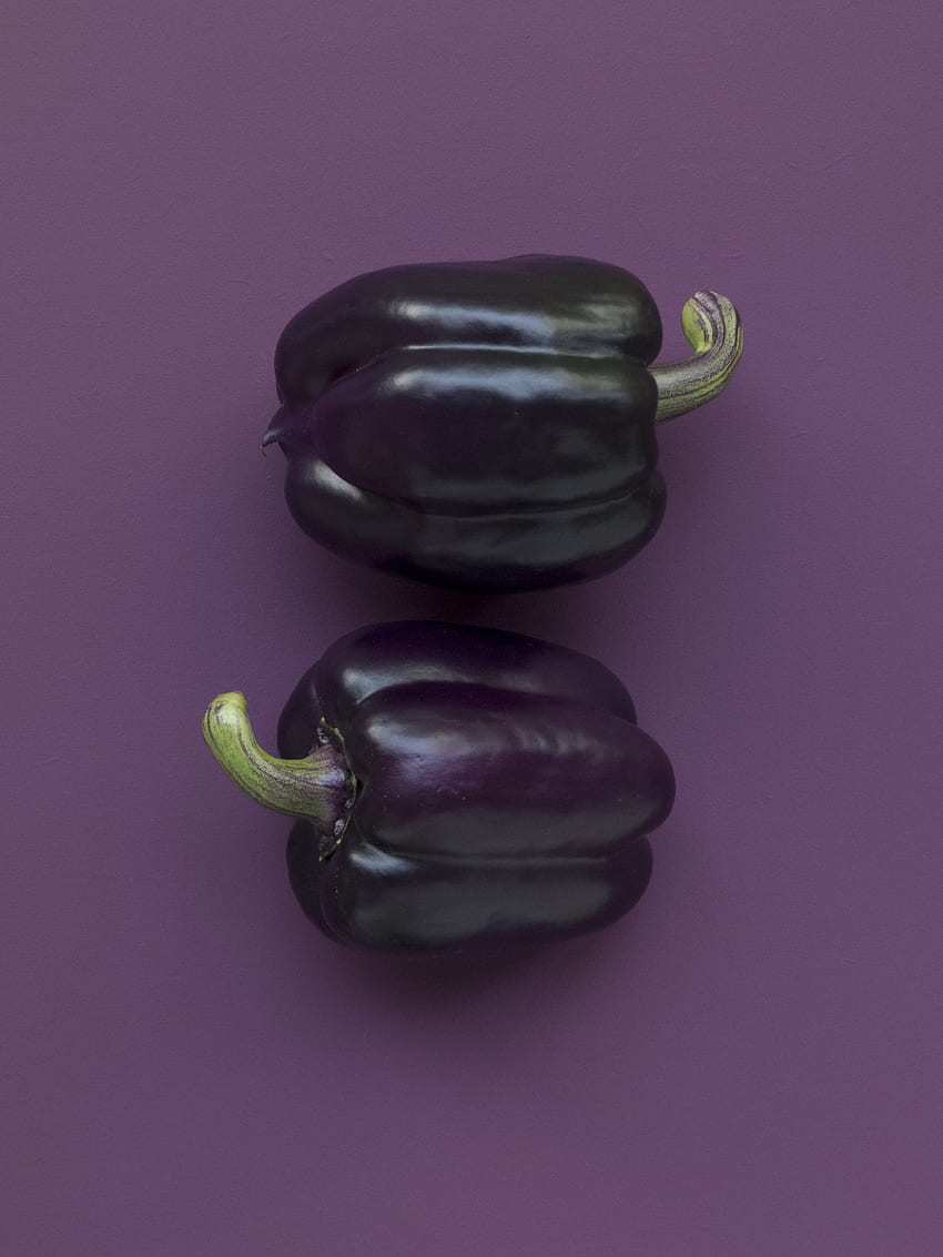 Food, Pepper, Violet, Purple, Vegetable HD phone wallpaper