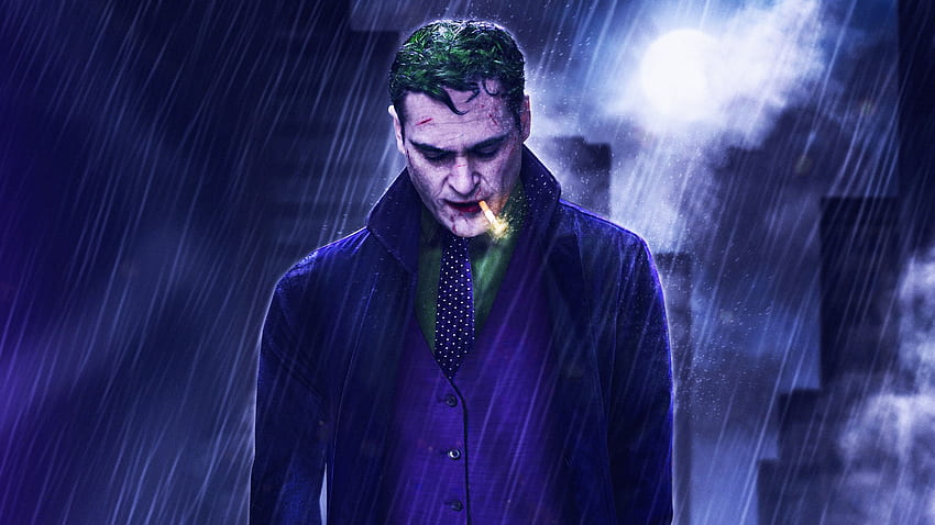 Joaquin Phoenix Joker, Smoking Joker HD wallpaper | Pxfuel