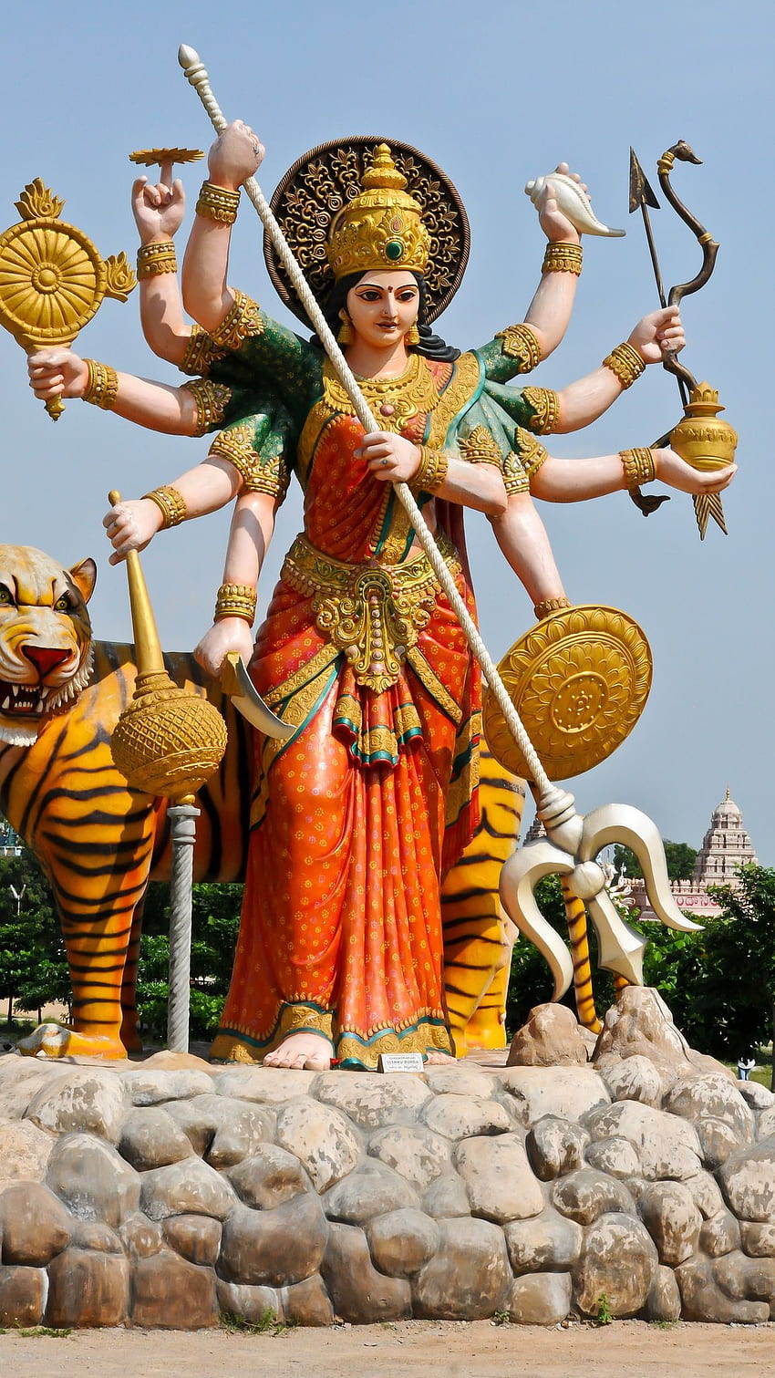 Durga Maa, Devi Maa, Durga Mata Papel de parede de celular HD