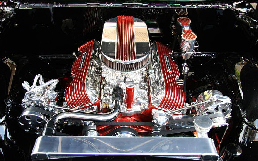 Muscle Car Motor, hemi, engine, รถมัสเซิล, เครื่องยนต์ขนาดใหญ่ วอลล์เปเปอร์ HD