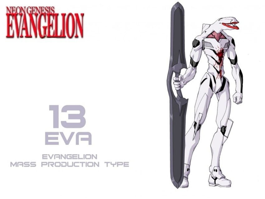 EVA13, anime, eva Sfondo HD