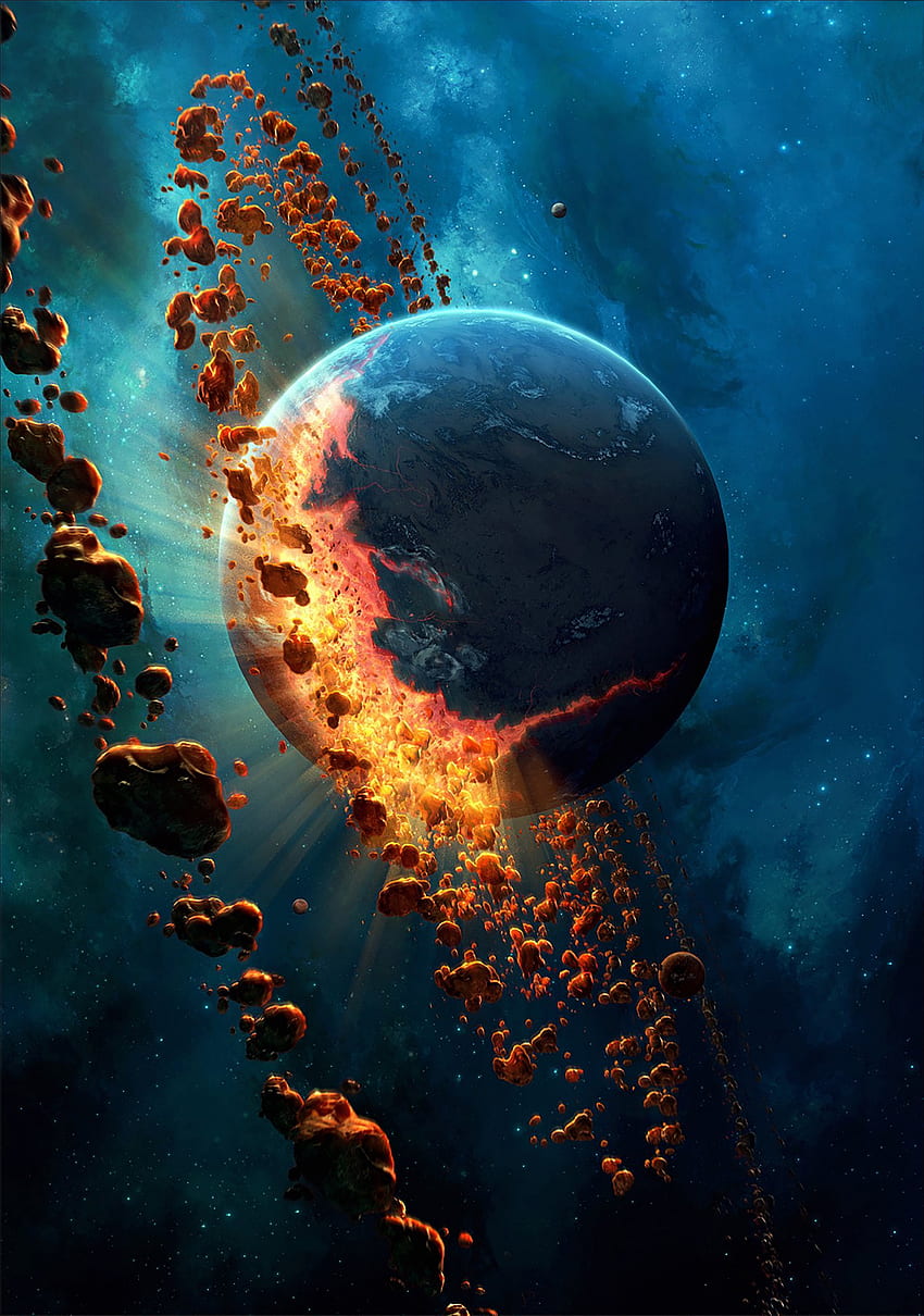 Alam Semesta, Planet, Asteroid, Gravitasi wallpaper ponsel HD