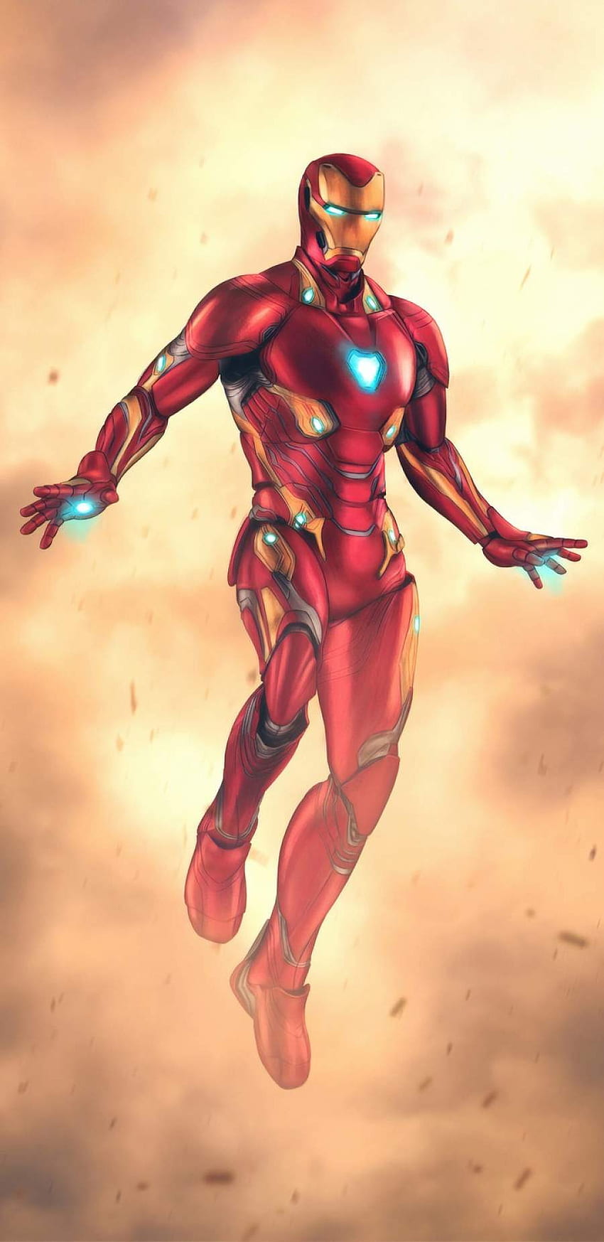 Iron Man Art iPhone - iPhone : iPhone, Iron Man Vector Tapeta na telefon HD
