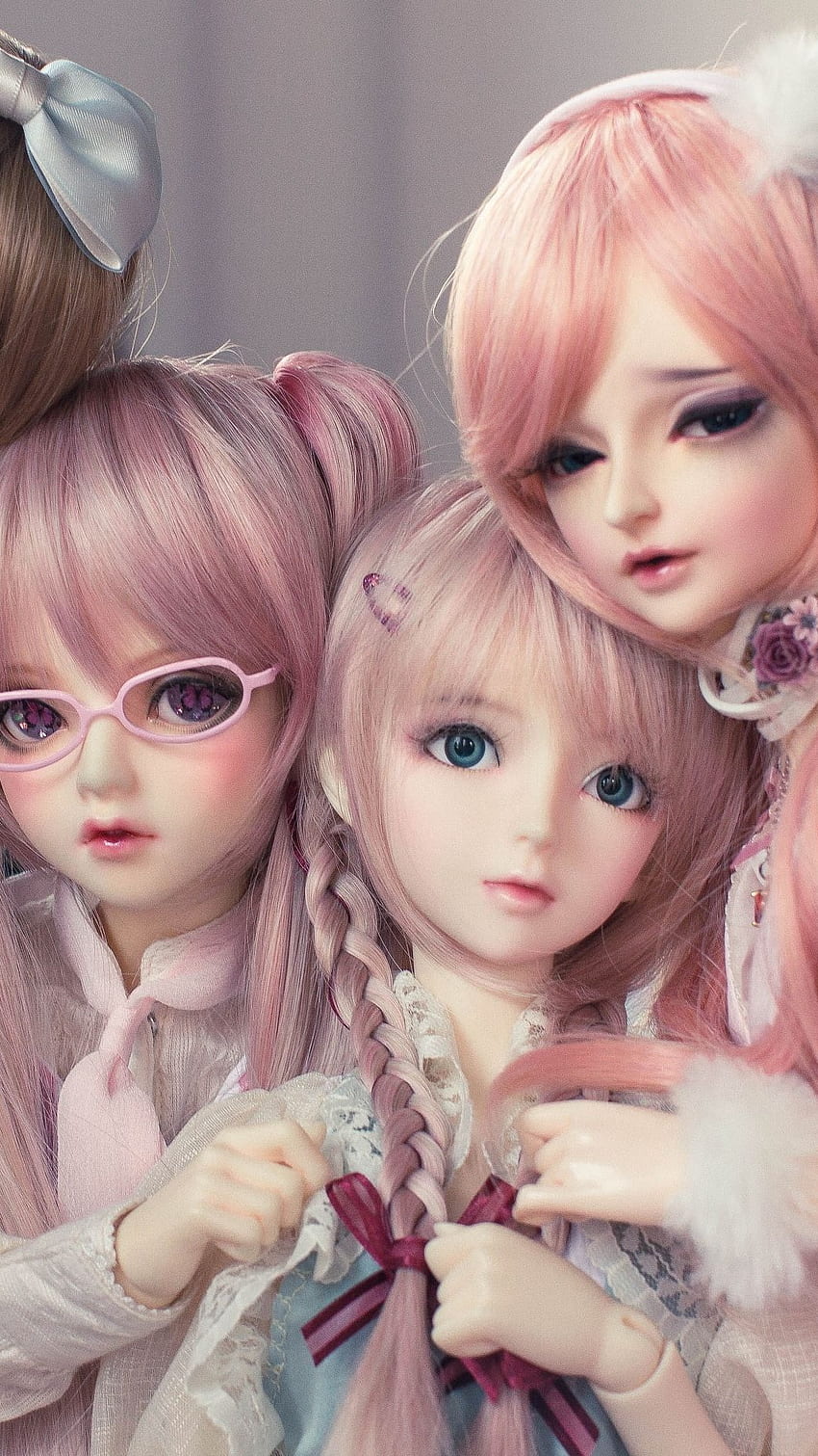 3 Friends, Cute Dolls HD phone wallpaper | Pxfuel