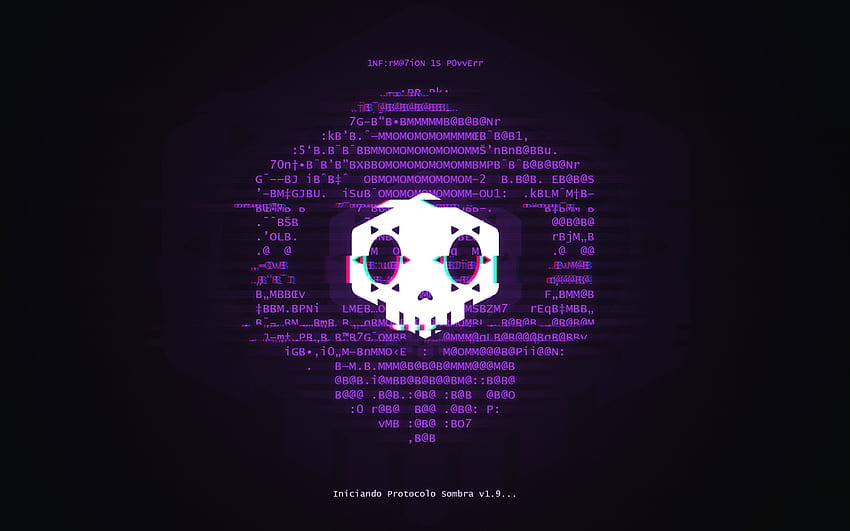 Overwatch, Sombra, Hacker, Logo Sfondo HD