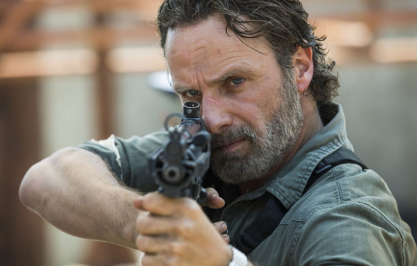 The Walking Dead, Rick Grimes, Andrew Lincoln, Walking, シーズン 8 for , セクション 高画質の壁紙