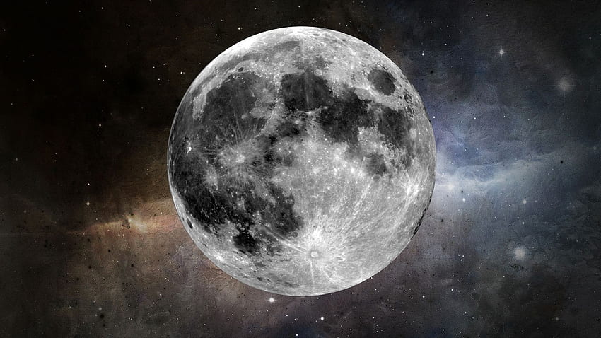 Moon on picsfaircom, Cool Moon HD wallpaper | Pxfuel