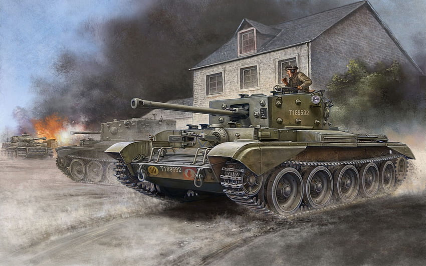 Ww2 Tank Data Src Ww2 Tank - Ww2 British Cromwell Tank - - HD wallpaper