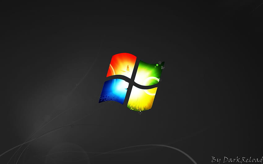 ubuntu, blue, retro, art, jarzka, Retro Windows HD wallpaper