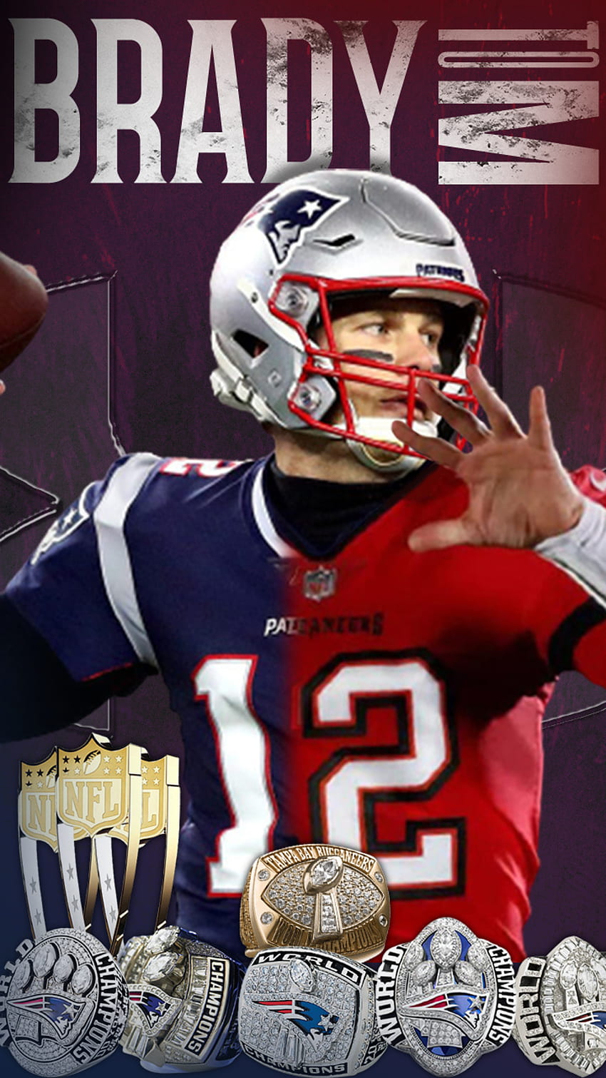 Tom Brady, american_football, buccaneers, nfl, 축구, tom_brady, new_england_patriots, 애국자, tampa_bay_buccaneers HD 전화 배경 화면