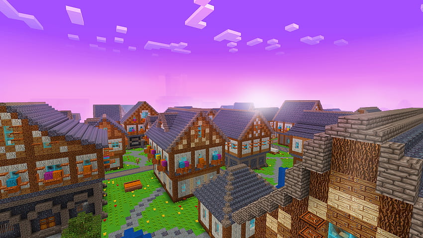 Minecraft에서 가장 귀여운 마을을 만드는 방법 HD 월페이퍼