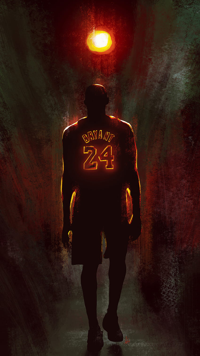 Kobe Bryant 2020 Artwork iPhone 6, iPhone 6S, iPhone 7 , , Background, and , Kobe 3D HD phone wallpaper