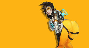 X 上的MLeth：「Nakie Tracer wallpaper⚡️💕 (2017) #Overwatch #Tracer   / X