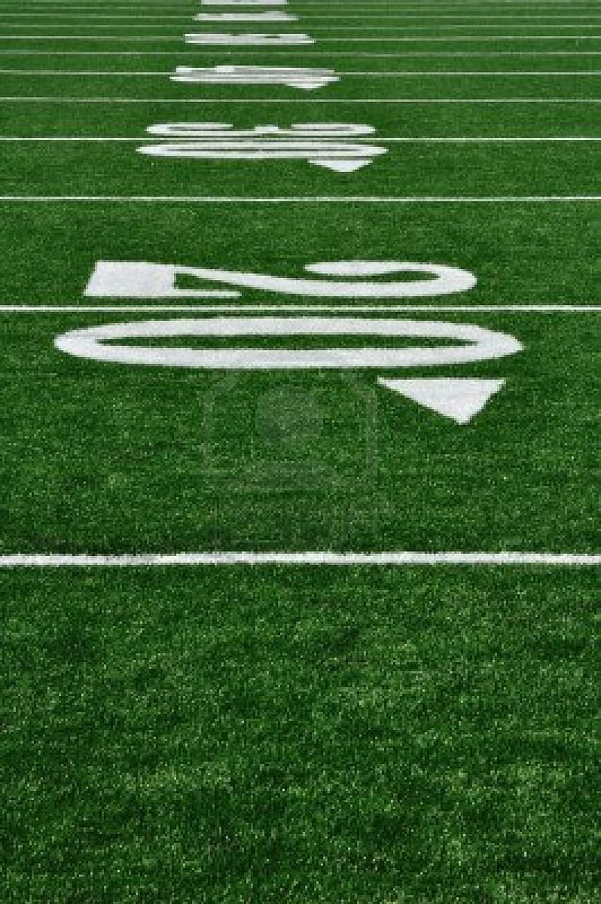Tło pola futbolu amerykańskiego Pionowa piłka nożna - - , stadion futbolu amerykańskiego Tapeta na telefon HD