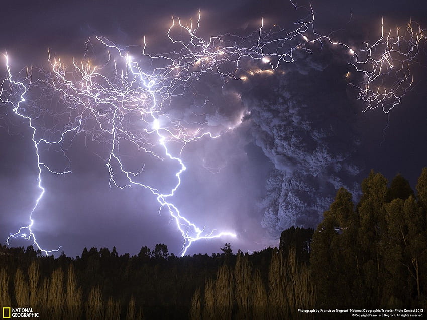 Outdoor Scene - Desert Lightning Storm Art - - HD wallpaper
