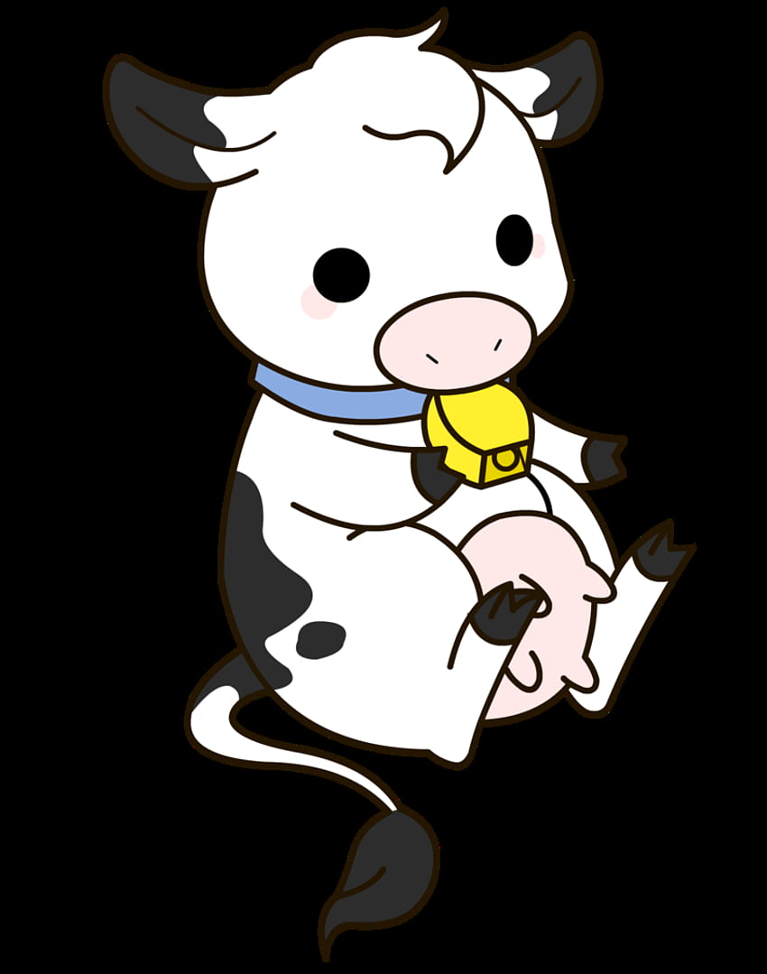 Cute cow cartoon stock vector. Illustration of happiness - 28626930