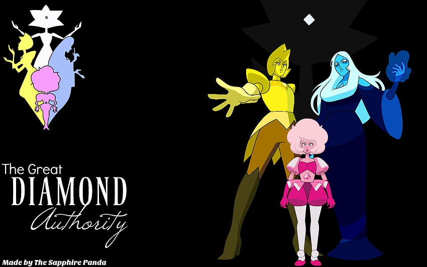 User Blogthe Sapphire Panda Fan Diamond Steven Universe Hd Wallpaper Pxfuel