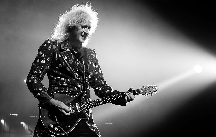 Queen's Brian May hits out at vindictive sickness of 'Bohemian Rhapsody' critics HD wallpaper