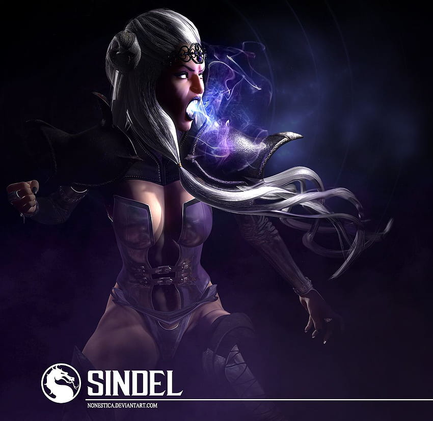 Queen Sindel X. Mortal kombat art, Postacie z Mortal kombat, Mortal kombat 2 Tapeta HD