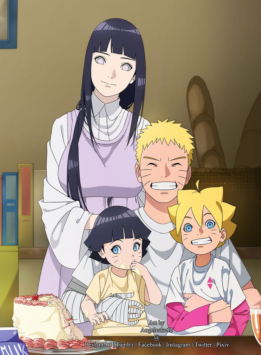 Naruto Family Android, Uzumaki Family HD phone wallpaper