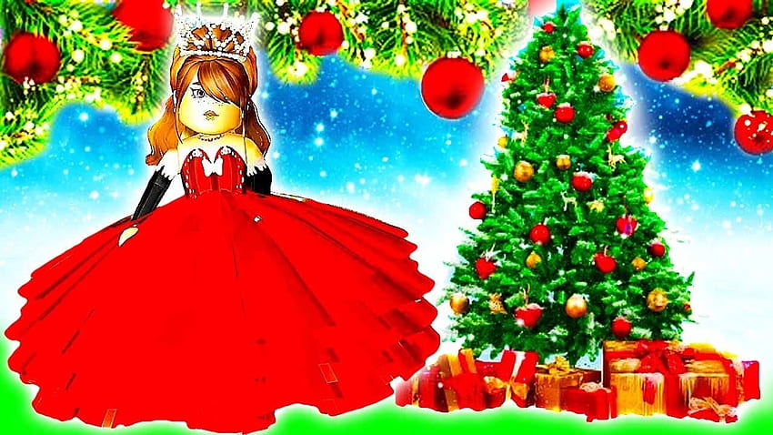 DRESSING UP AS HOLIDAYS ROYALE HIGH 2!, Christmas Roblox HD wallpaper