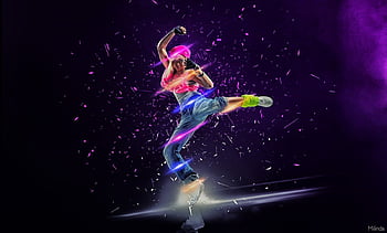 hip hop dance wallpaper 3d