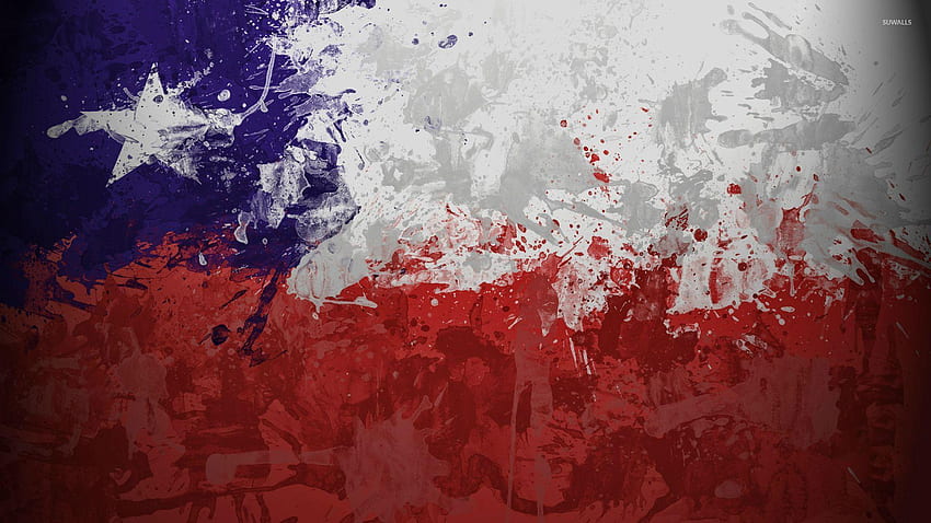 Bandera de Chile, Santiago de Chile fondo de pantalla