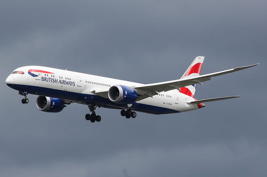G ZBKB Boeing 787 9 British, British Airways HD wallpaper