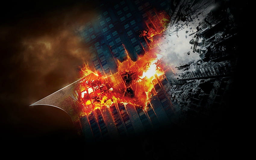 The Dark Knight Trilogy, Knight of Flame HD wallpaper | Pxfuel