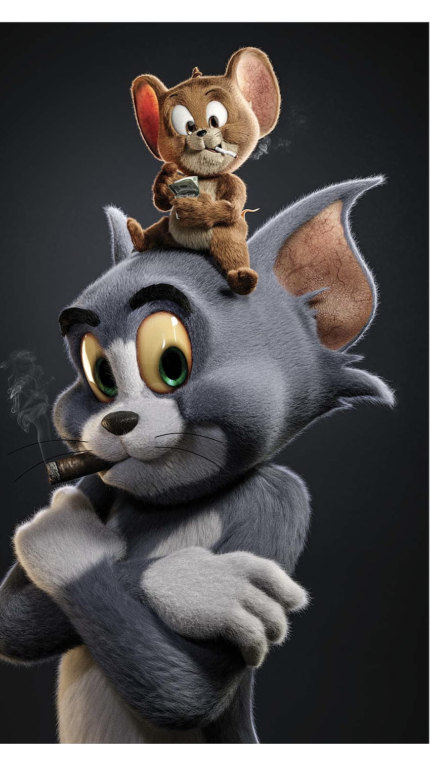 Tom et Jerry, chat, souris Fond d'écran de téléphone HD