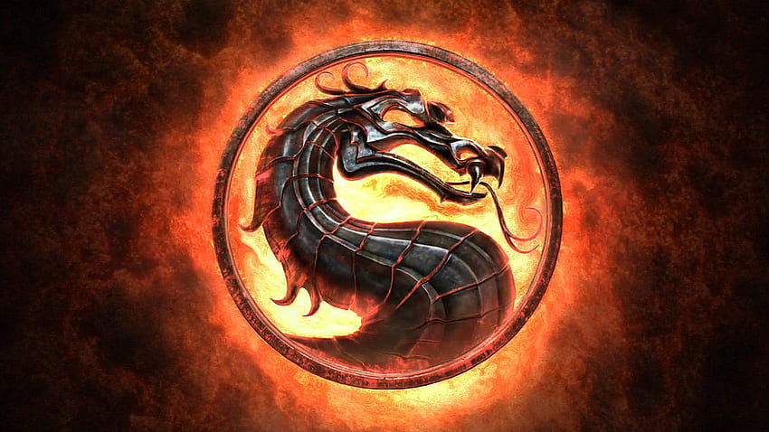Logo Mortal Kombat, Pertempuran Fana Wallpaper HD