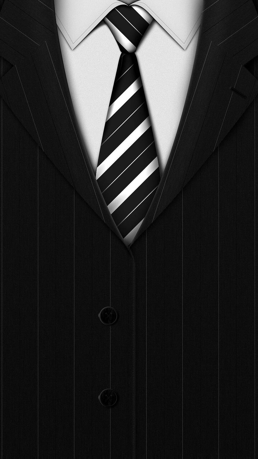 Czarny iPhone, czarny garnitur i czerwony krawat Tapeta na telefon HD
