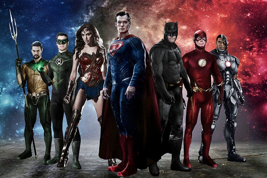 Squad Gallery, Justice League Dual Monitor HD wallpaper