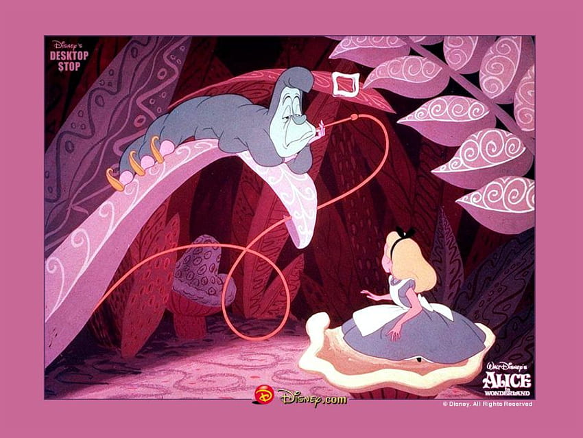 Alice, rosa Alice, Cartoon, Alice im Wunderland, Alice HD-Hintergrundbild