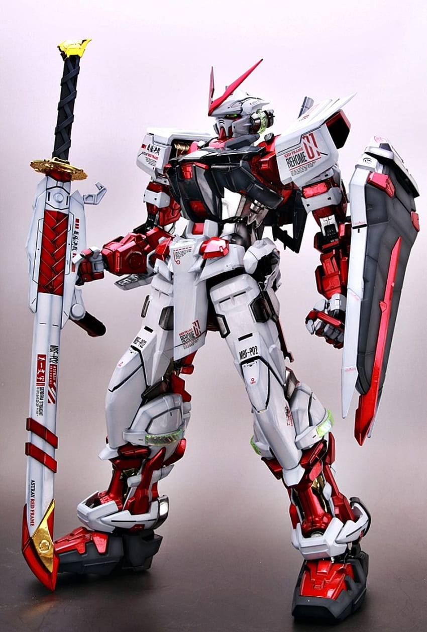 PG 1 60 Astray Gundam Red Frame [Auftragsarbeit] modelliert von Livese1. Vollständige Rezension Größe Nr. 50 – GUNJAP HD-Handy-Hintergrundbild