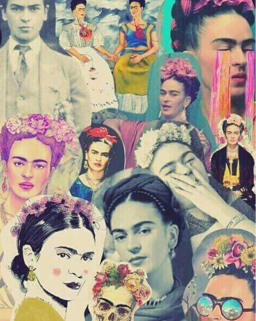 Pubblicazione su Instagram di Amantes de frida • 15 luglio 2019, ore 8:11 UTC. Artista, arte, arte popolare messicana, Frida Kahlo Art Style Sfondo del telefono HD