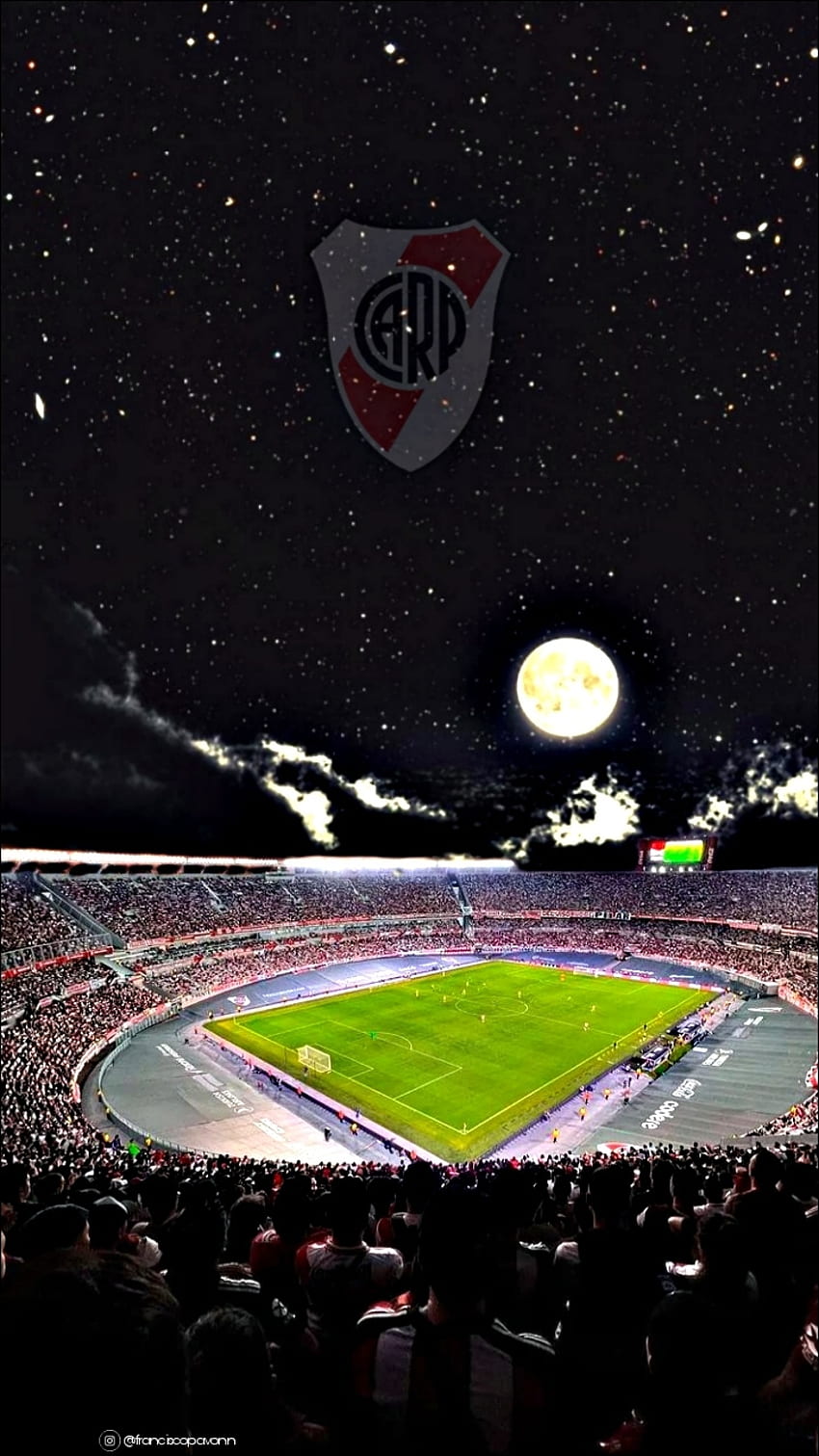 River Plate, football, red, Argentina, carp, crazy, logo, deportes, monumental, estadio HD phone wallpaper