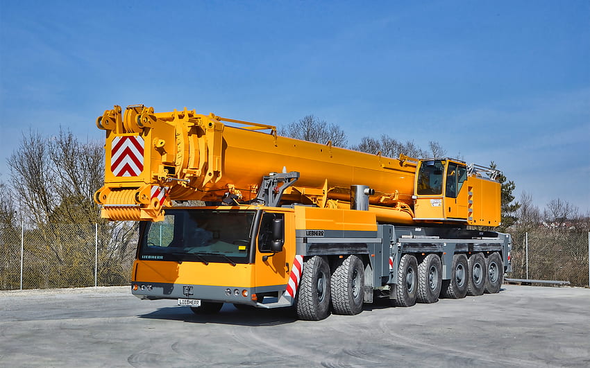 Liebherr LTM 1400-7-1, R, mobile cranes, 2016 cranes, construction machinery, special equipment, construction equipment, Liebherr HD wallpaper