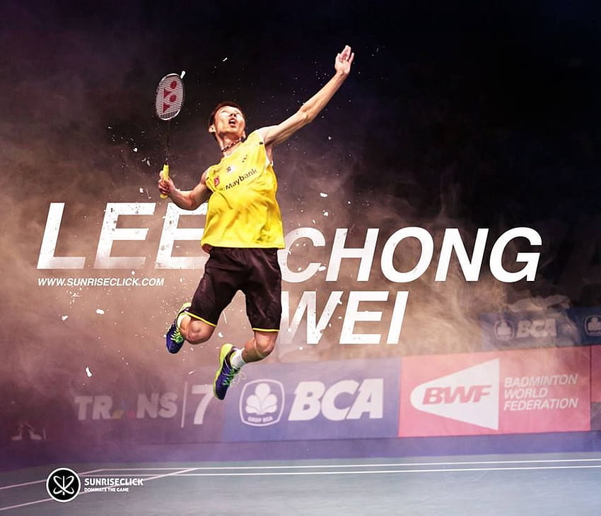 Wenn Sie ein Badminton-Liebhaber sind, schauen Sie sich diese Badminton-Sammlung an, Lee Chong Wei HD-Hintergrundbild