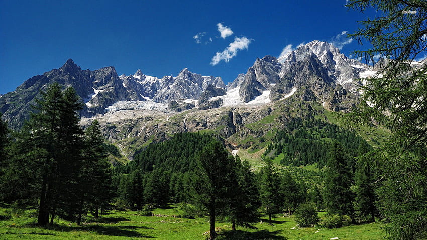 Mont Blanc - Przyroda Tapeta HD