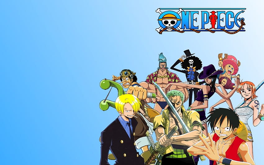 Piraci Słomianego Kapelusza - One Piece Tapeta HD