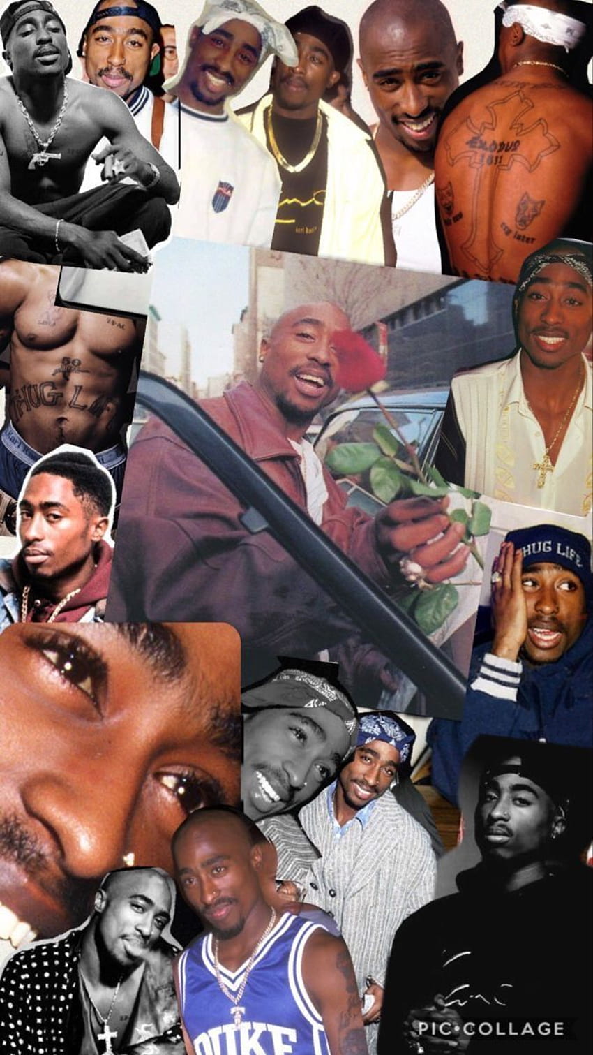 Pin  Tupac xoxoangeel  Tupac pictures Tupac wallpaper Tupac photos