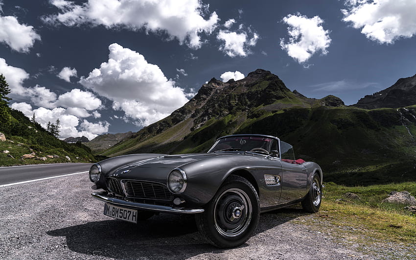 BMW 507, , Series I, retro cars, 1956 cars, supercars, 1956 BMW 507, german cars, BMW for with resolution . High Quality HD wallpaper